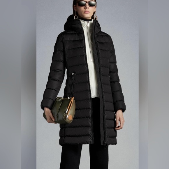 Moncler Talev Long Down Coat - Authentic NWT Size 0 - Picture 3 of 7